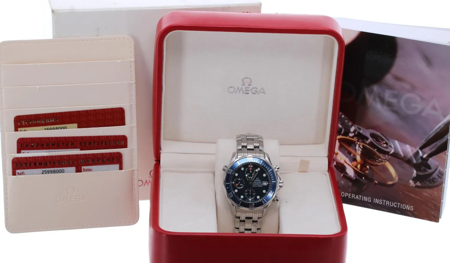 Omega Seamaster Diver 300M 2599.80.00 44mm Stainless steel Blue