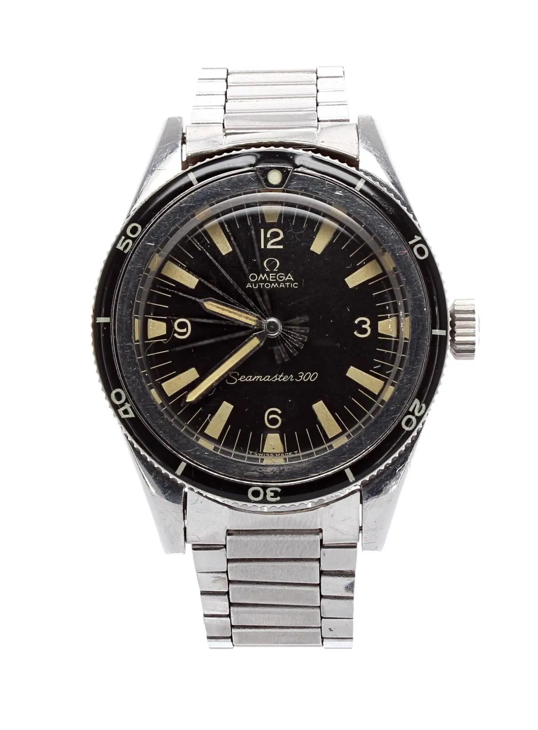 Omega Seamaster 300 14755-61 SC 39mm Stainless steel Black