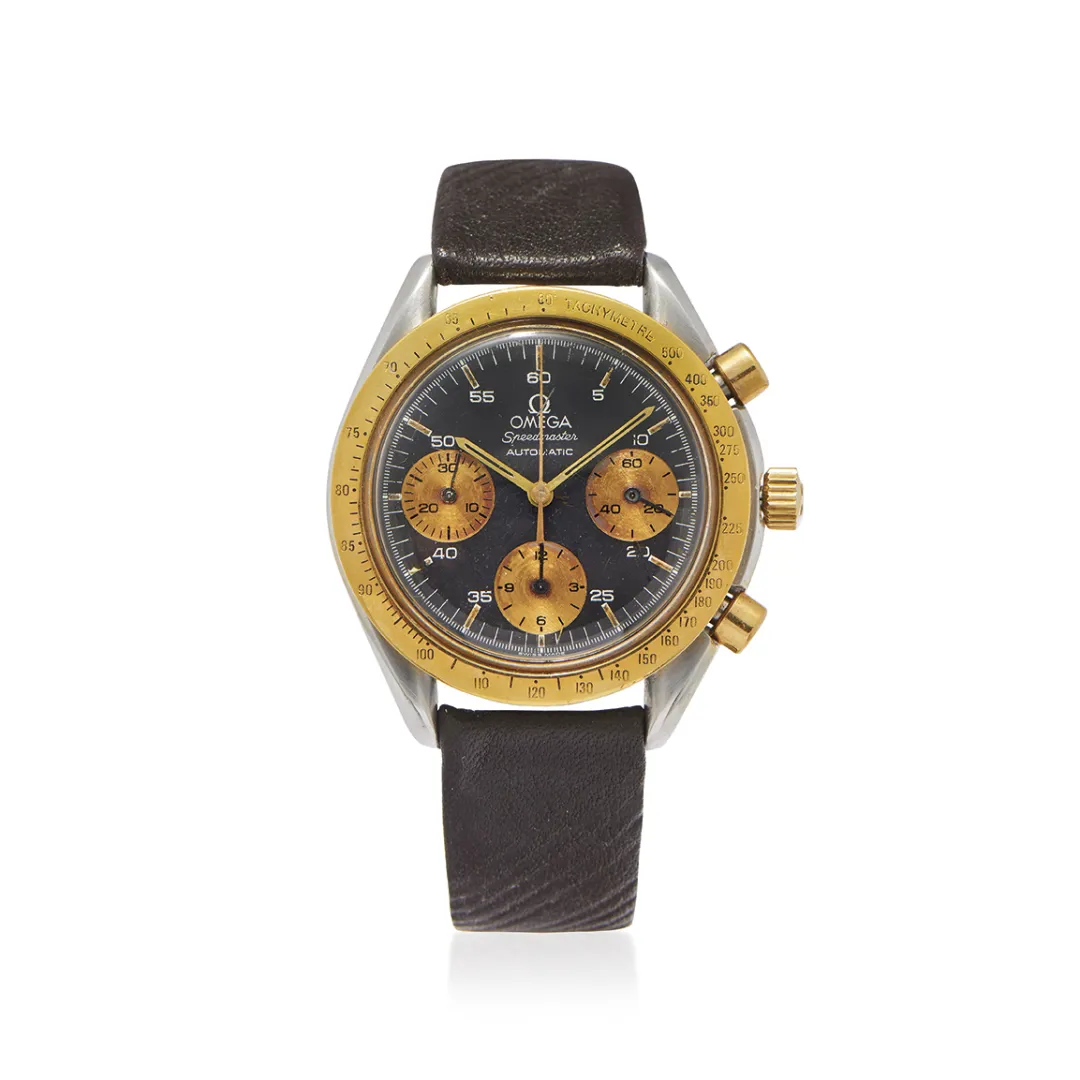 Omega Speedmaster 175.00.33 39mm Yellow gold and Stainless steel Champagne