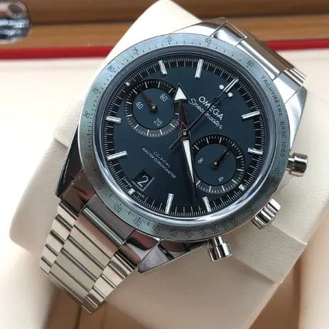 Omega Speedmaster 332.10.41.51.03.001 40.5mm Stainless steel Blue