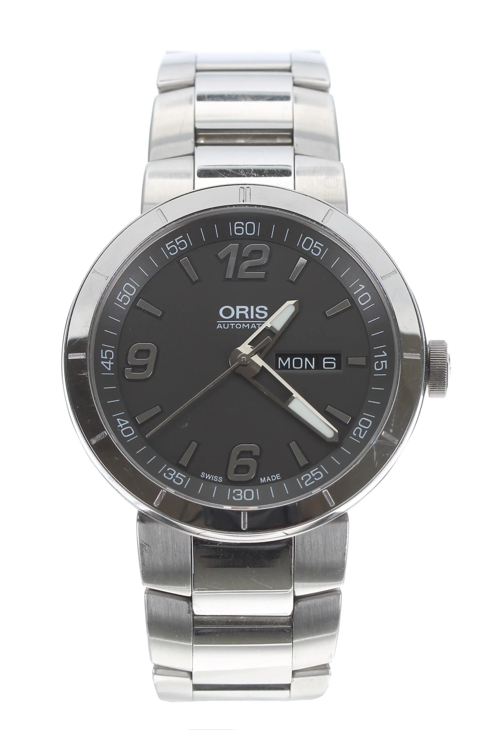 Oris TT1 7651-03 43mm Stainless steel Black