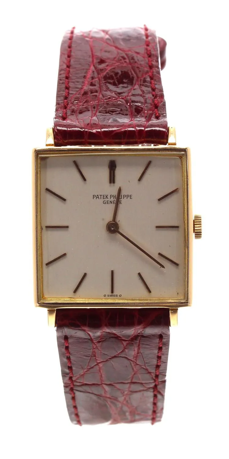 Patek Philippe 3430 26mm Yellow gold Silver 1