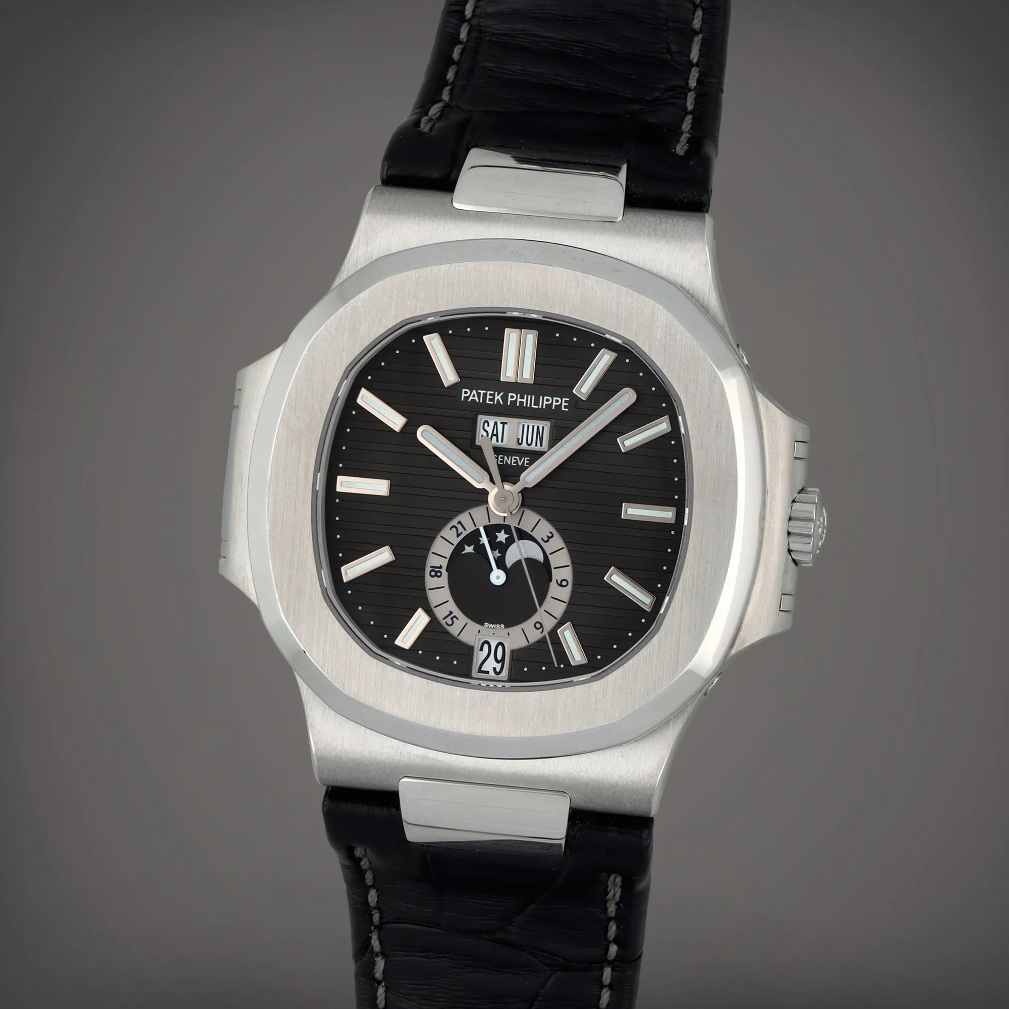 Patek Philippe Nautilus 5726 44mm Stainless steel Black