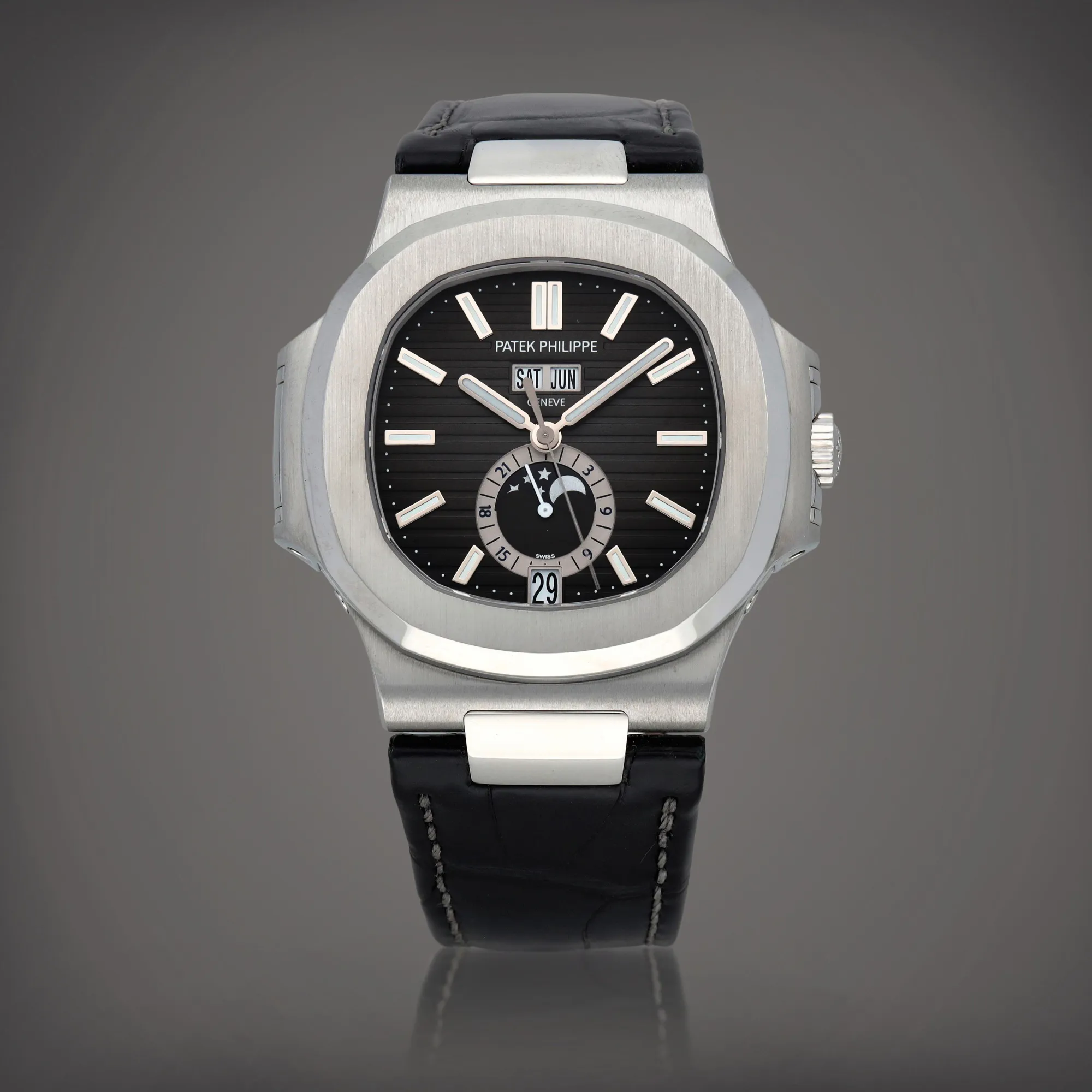 Patek Philippe Nautilus 5726 44mm Stainless steel Black 1