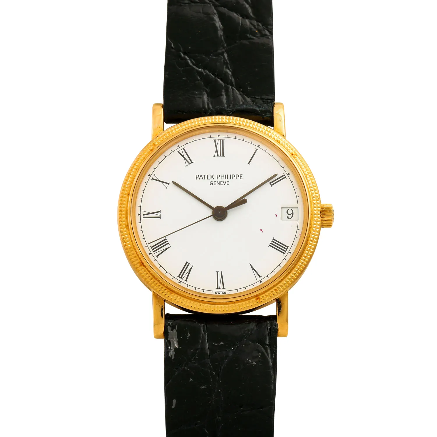 Patek Philippe Calatrava 3802/200 34mm Yellow gold White