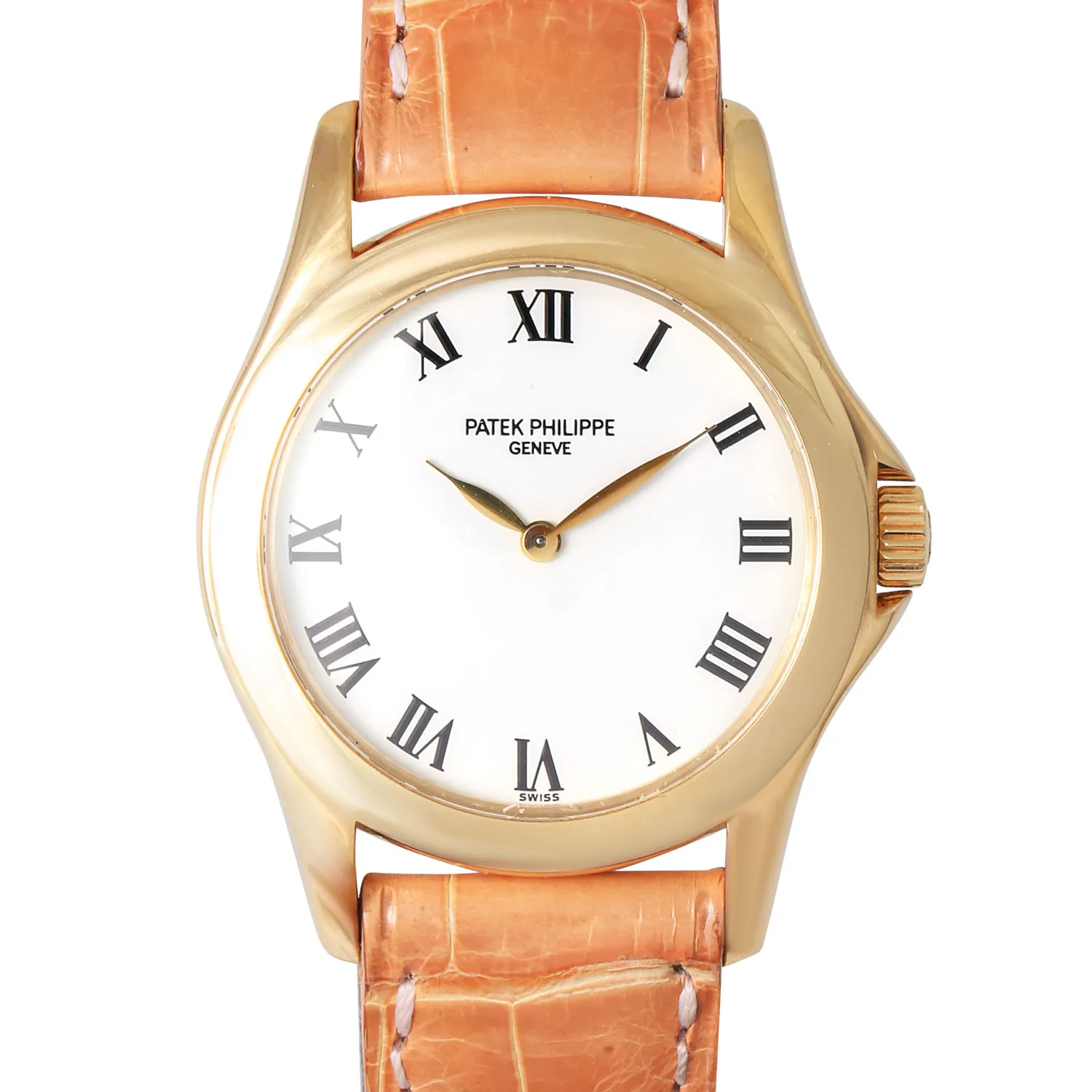 Patek Philippe Calatrava 4905 28mm Yellow gold White