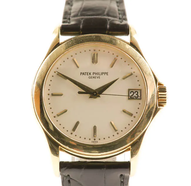 Patek Philippe Calatrava 5107 Yellow gold Opaline