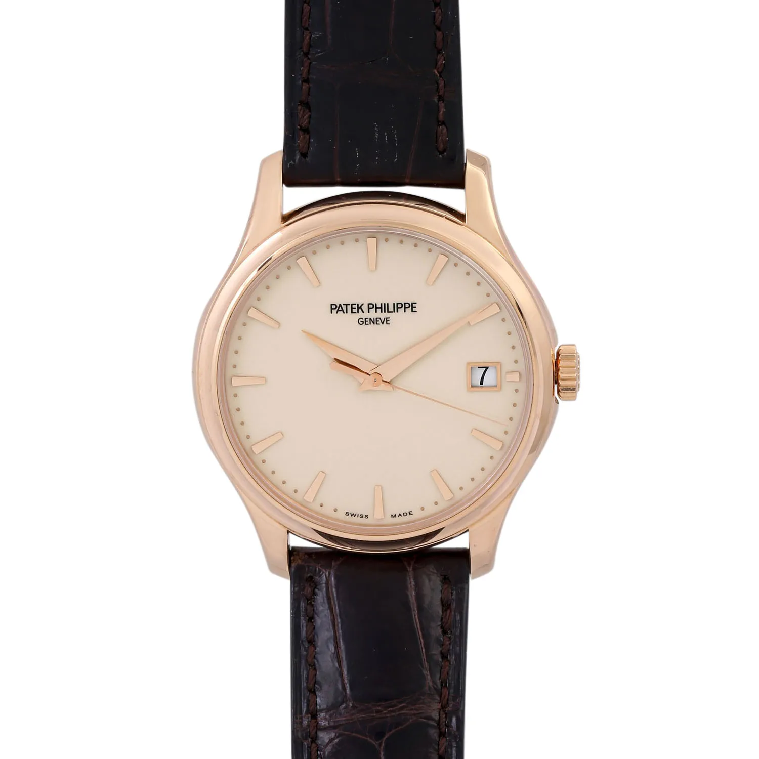 Patek Philippe Calatrava 5227R-001 38mm Rose gold Beige