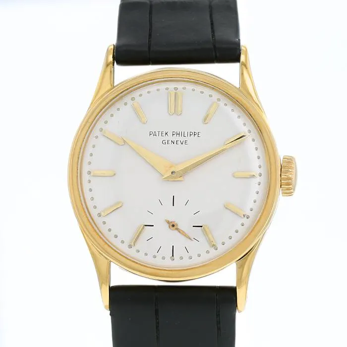 Patek Philippe Calatrava 96 31mm Yellow gold Silver