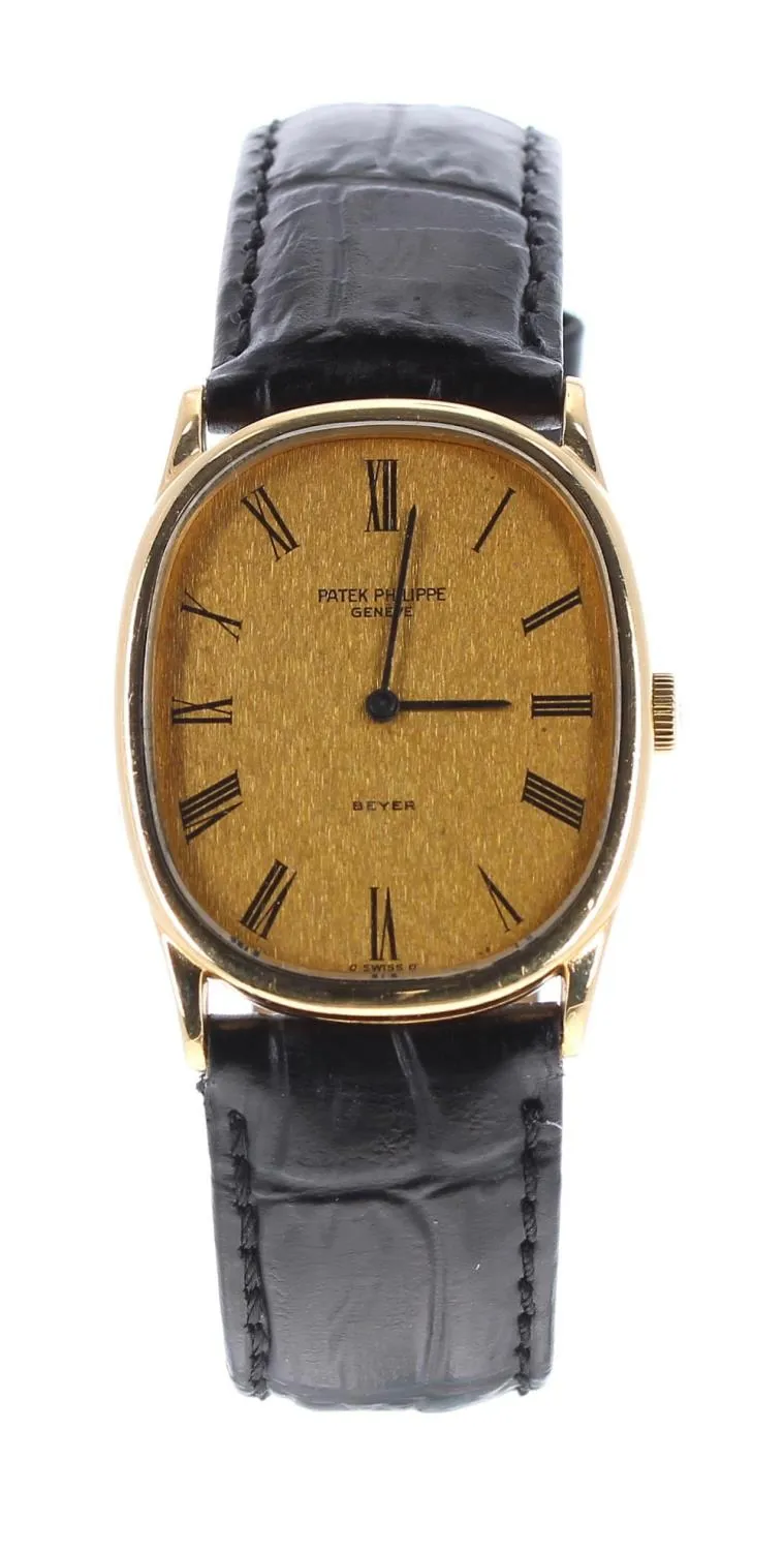 Patek Philippe Ellipse 3846 27mm Yellow gold Gilt