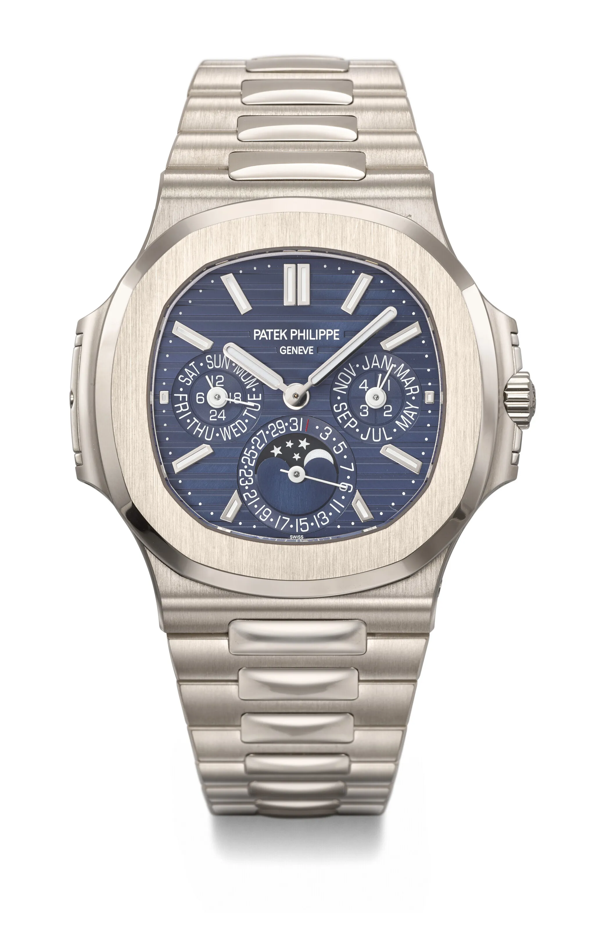 Patek Philippe Nautilus 5740/1G-001 40mm White gold Blue