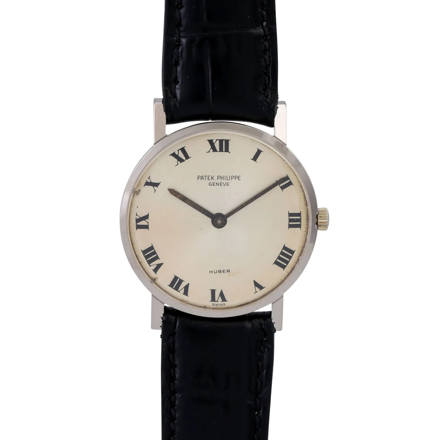 Patek Philippe Calatrava 3470 29mm White gold Cream