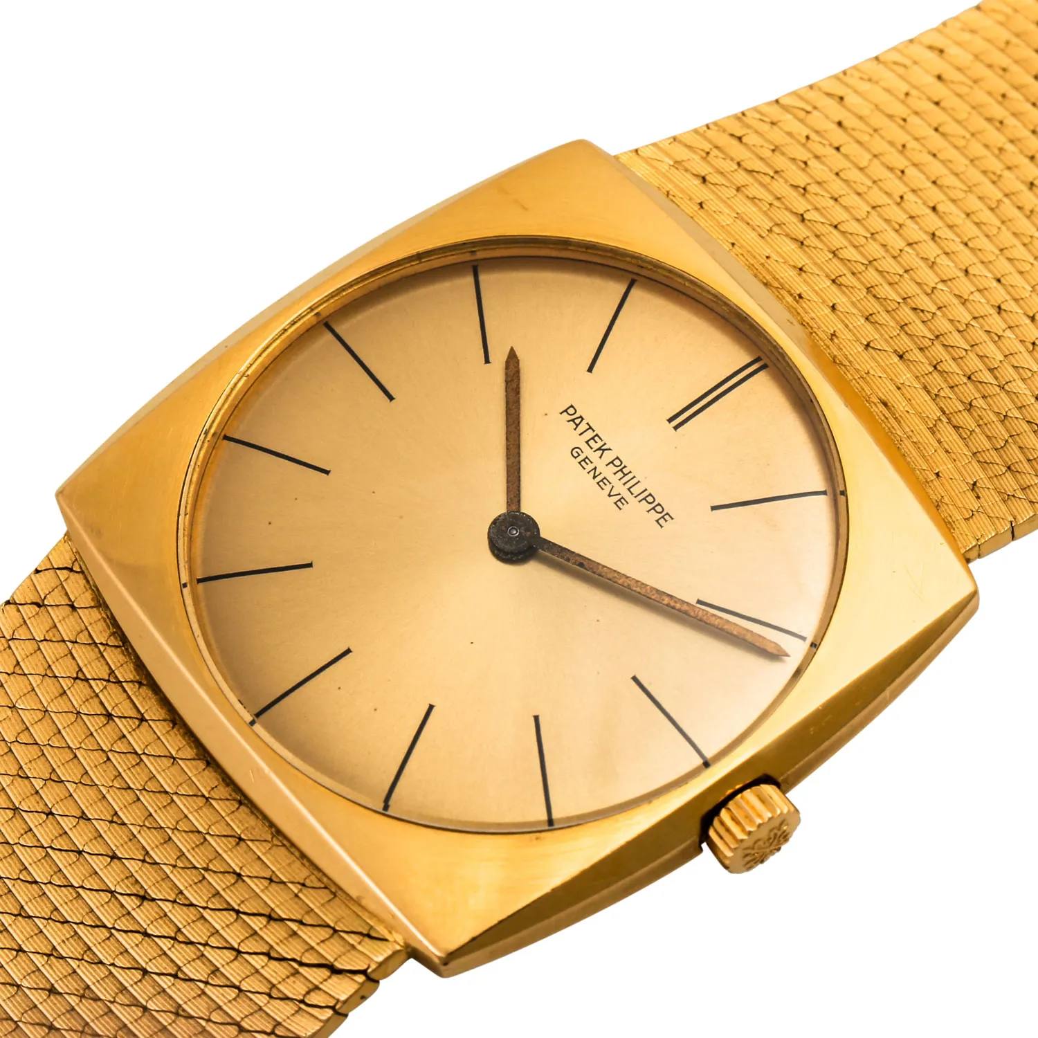 Patek Philippe Vintage 3523/1 28mm Yellow gold Champagne 4