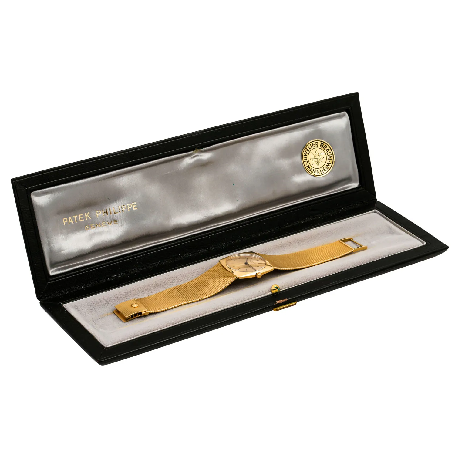 Patek Philippe Vintage 3523/1 28mm Yellow gold Champagne 7