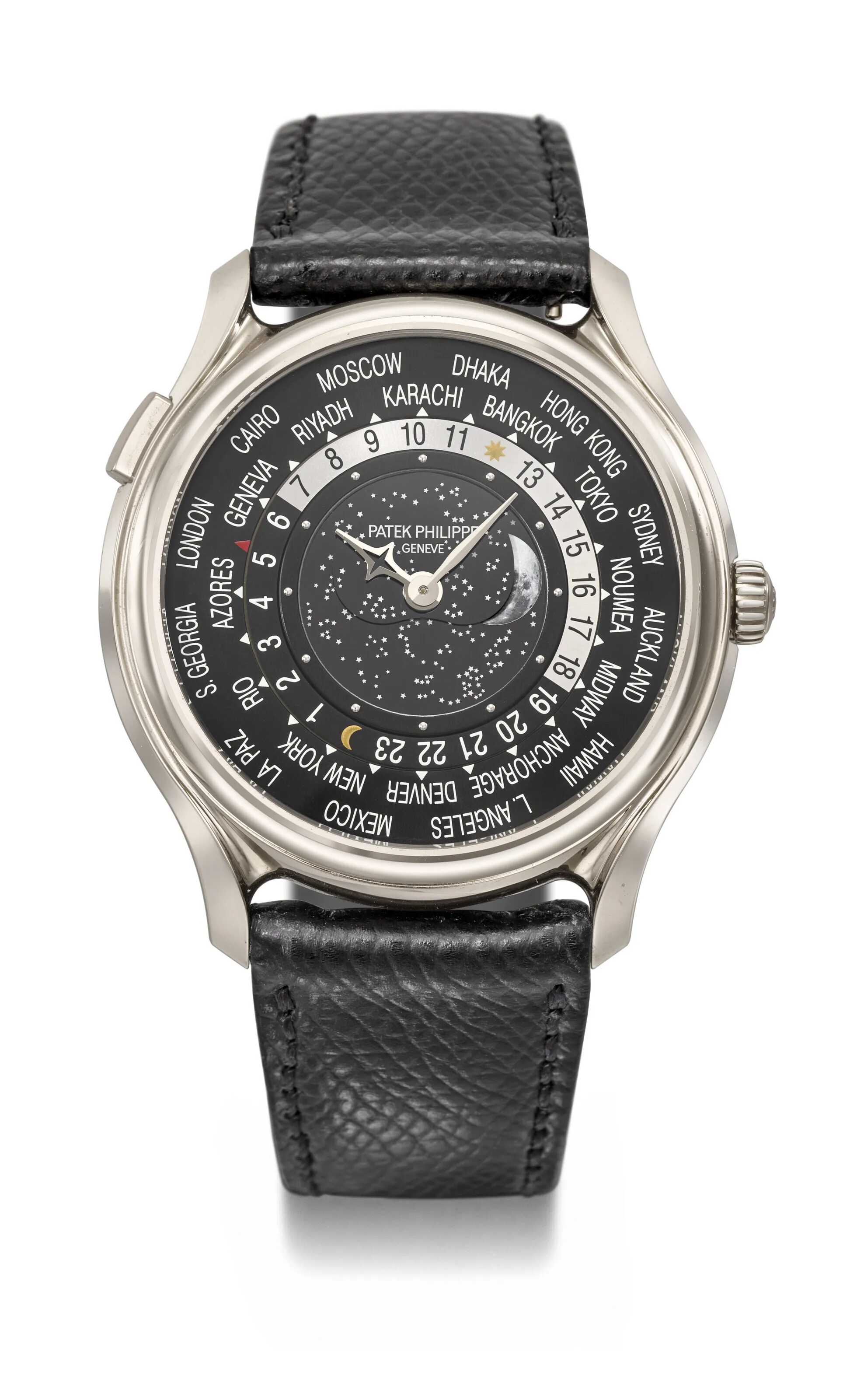 Patek Philippe World Time 5575G 40mm White gold Black