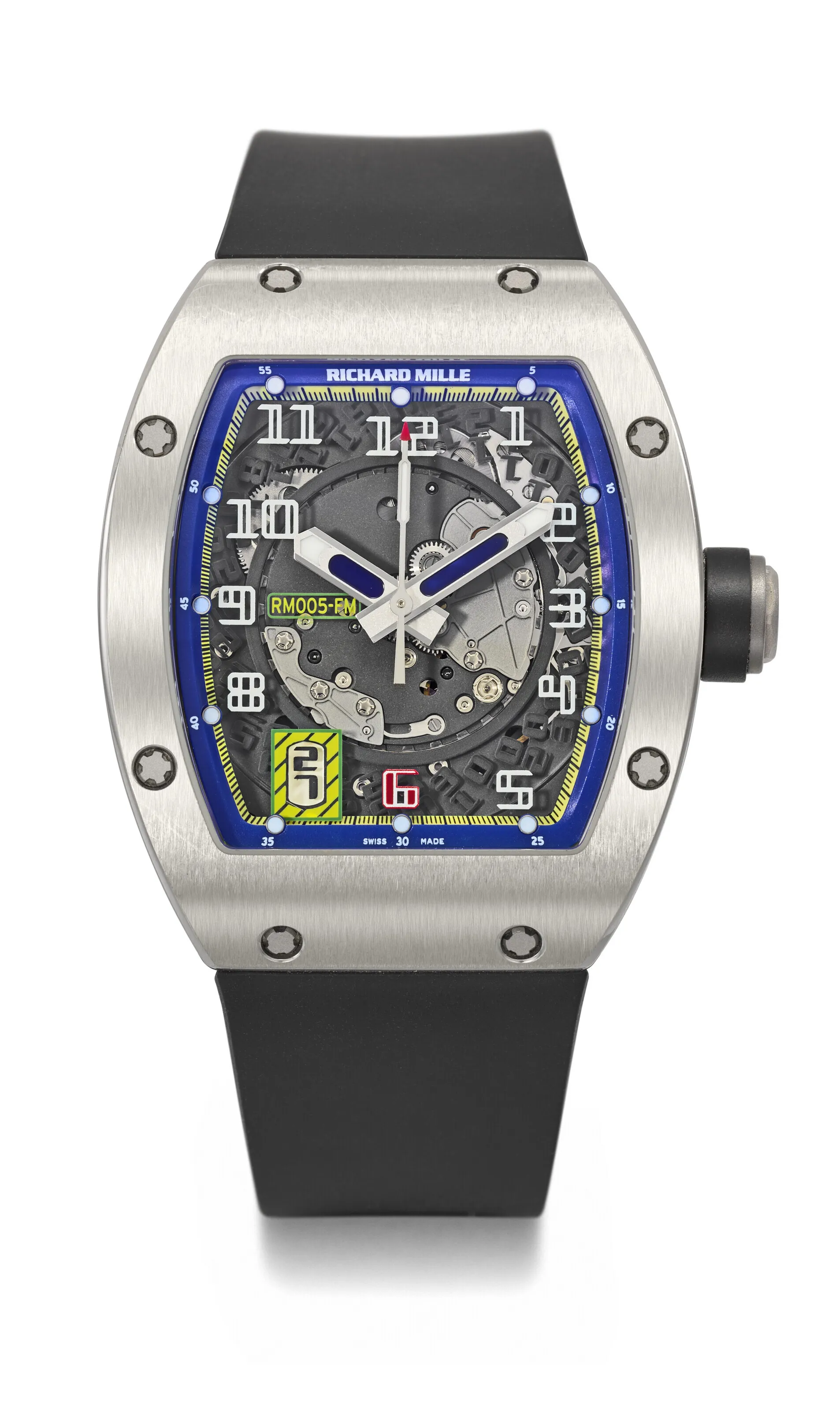 Richard Mille RM 005 RM005-F.MASSA 38mm Platinum Skeletonized