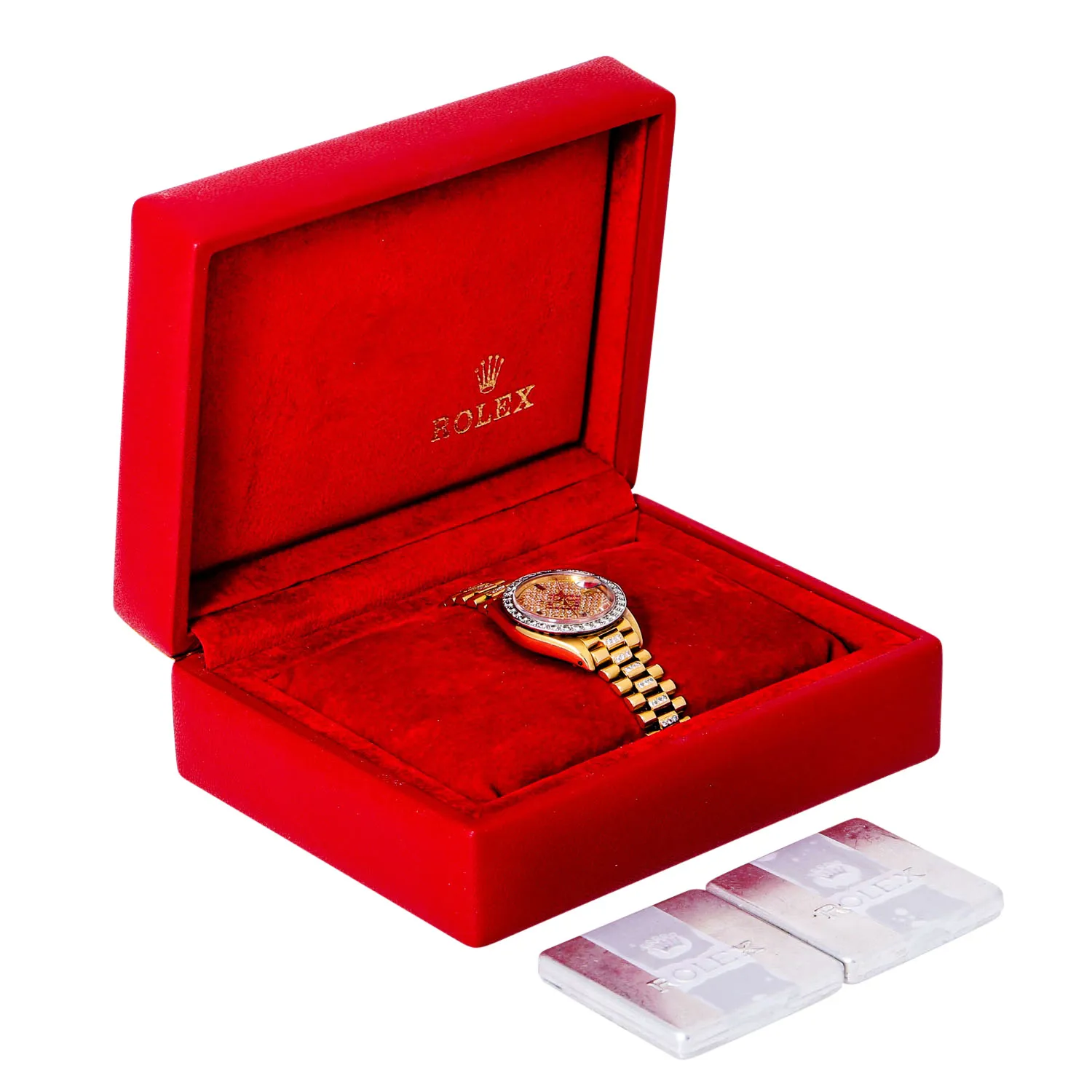 Rolex Lady-Datejust 69138 26mm Yellow gold Champagne 9