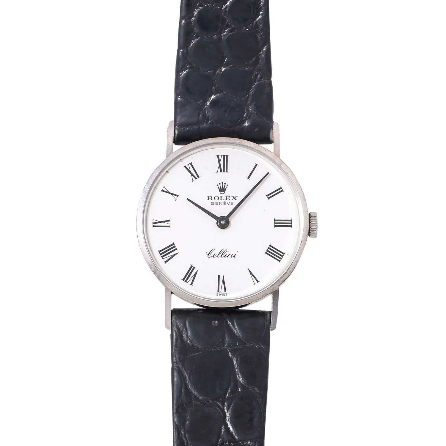 Rolex Cellini 3810 24mm White gold White