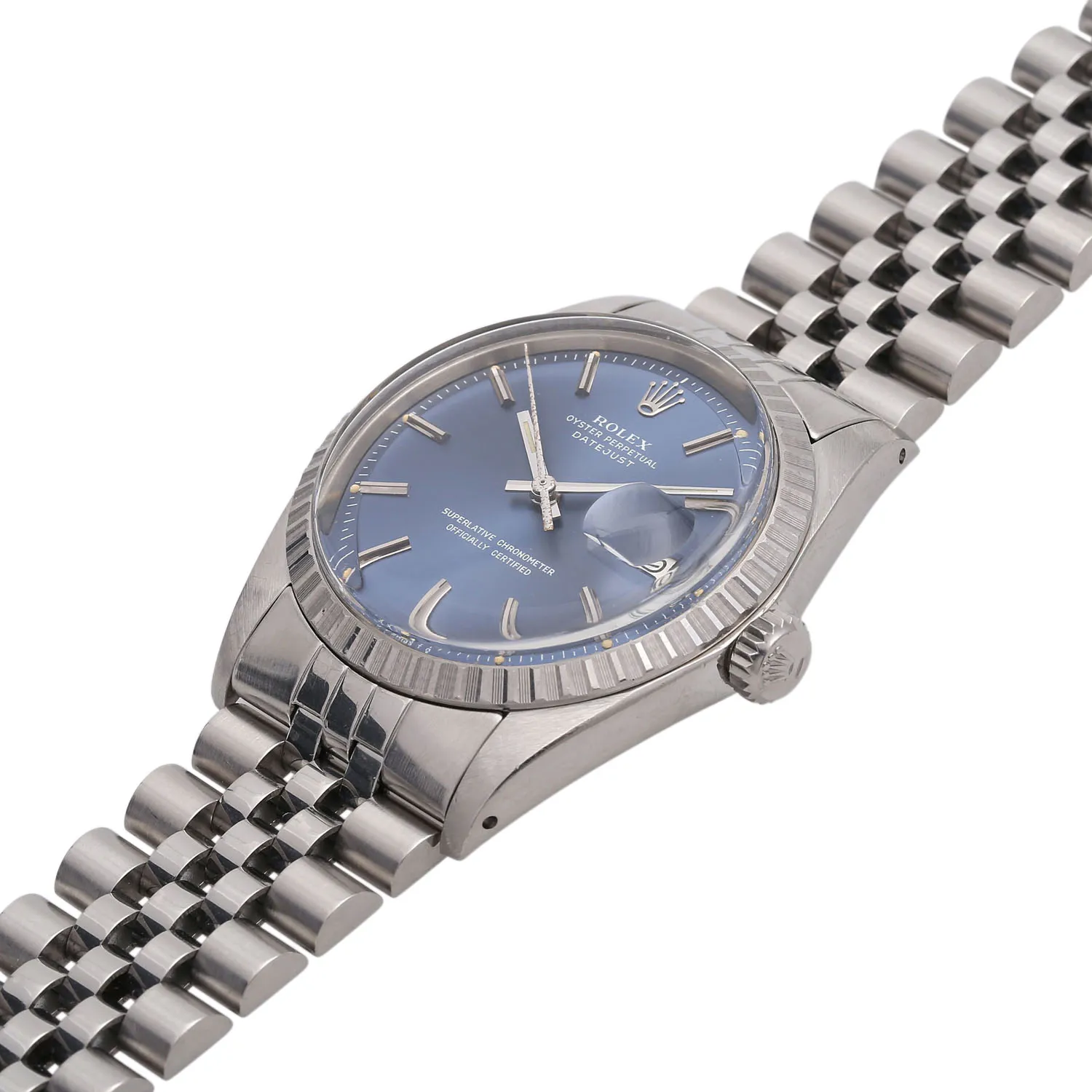 Rolex Datejust 1603 35mm Stainless steel Blue 3