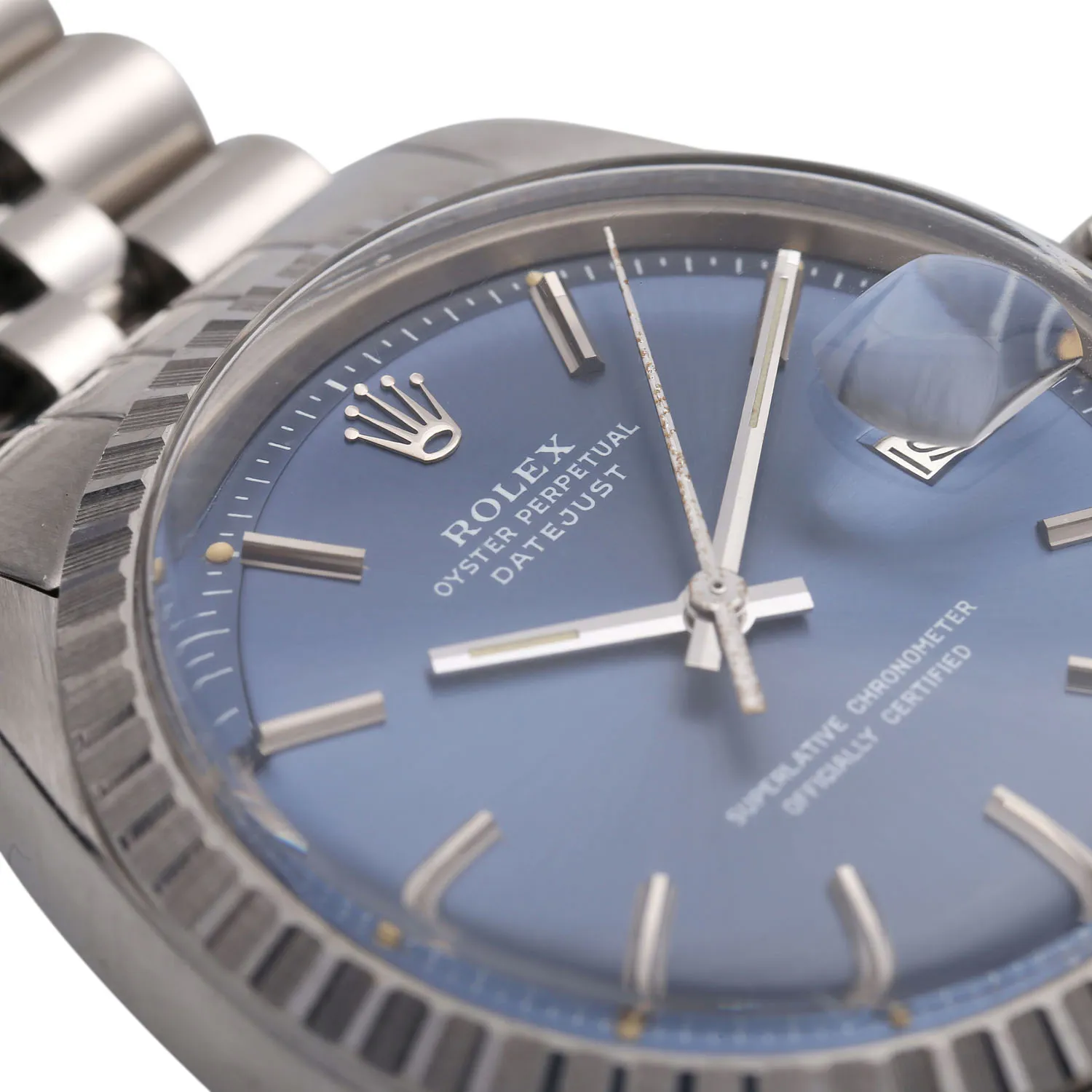 Rolex Datejust 1603 35mm Stainless steel Blue 4