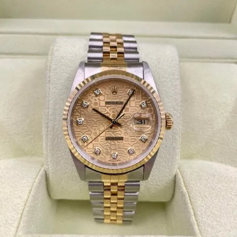 Rolex Datejust 36 16233 Yellow gold and Stainless steel Gold