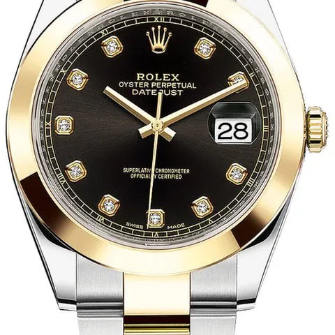 Rolex Datejust 41 126303 41mm Yellow gold and Stainless steel Champagne