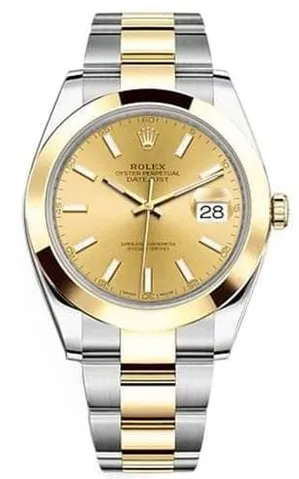 Rolex Datejust 41 126303 41mm Yellow gold and Stainless steel Champagne