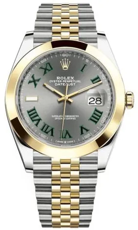 Rolex Datejust 41 126303 41mm Yellow gold and Stainless steel Gray