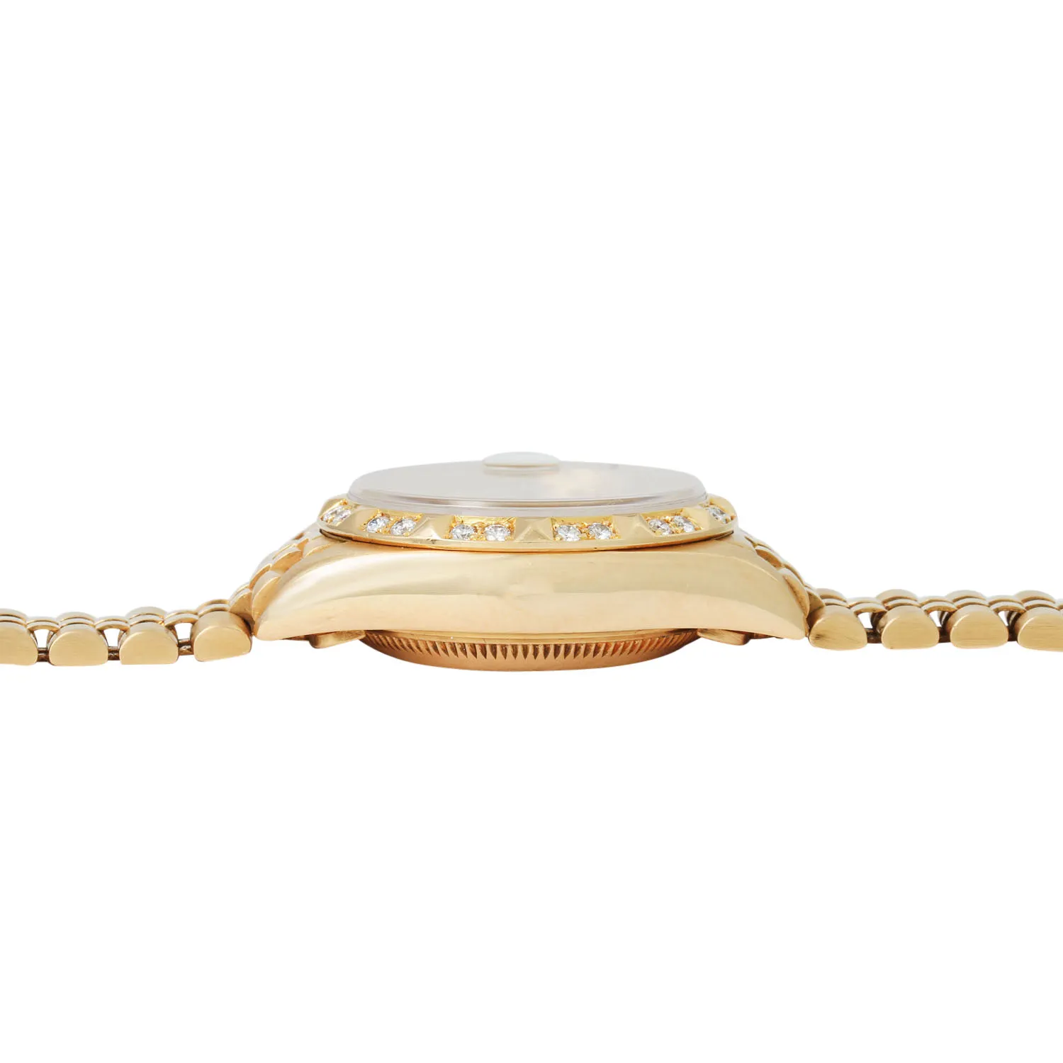 Rolex Lady-Datejust 69258 26mm Yellow gold Cream 3