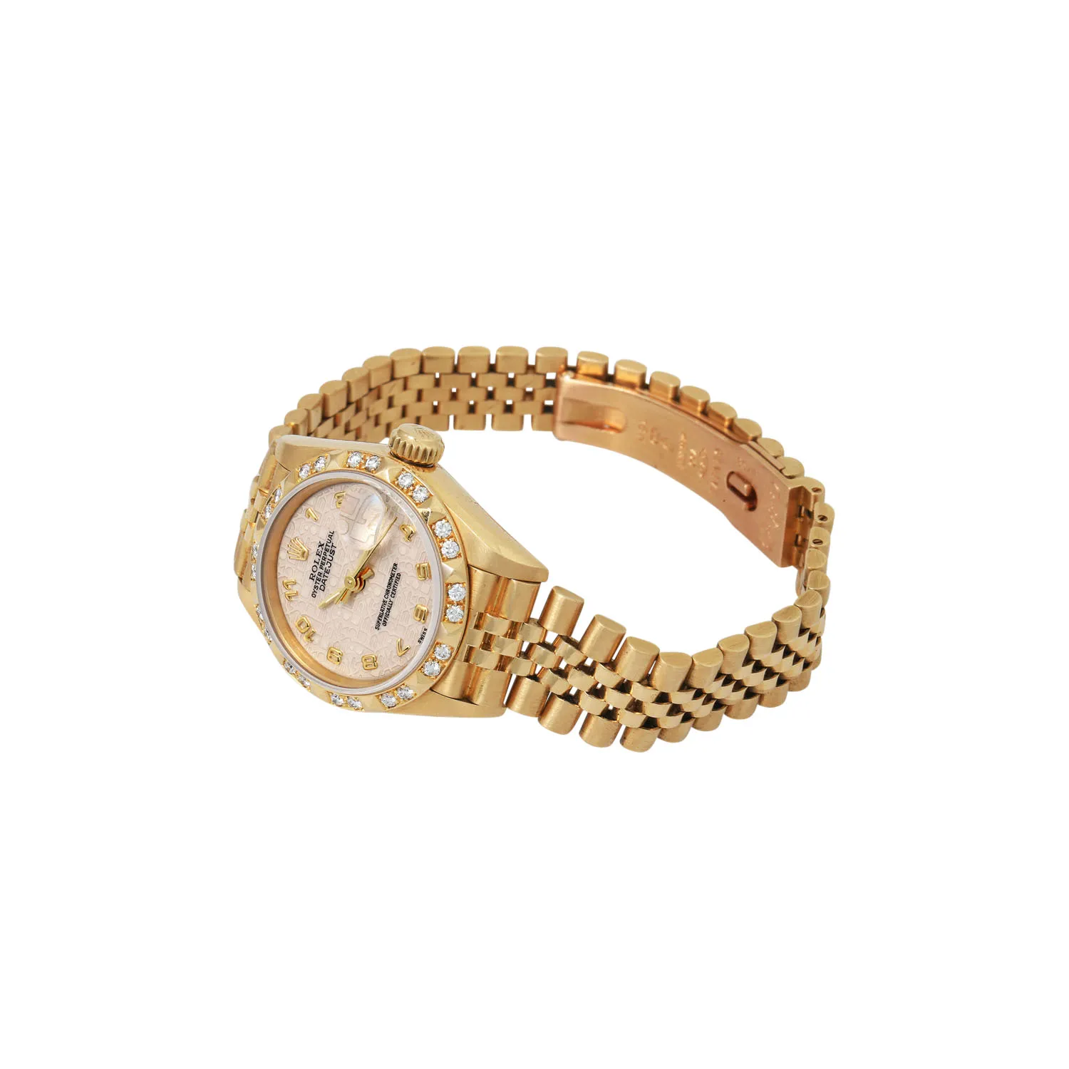 Rolex Lady-Datejust 69258 26mm Yellow gold Cream 6