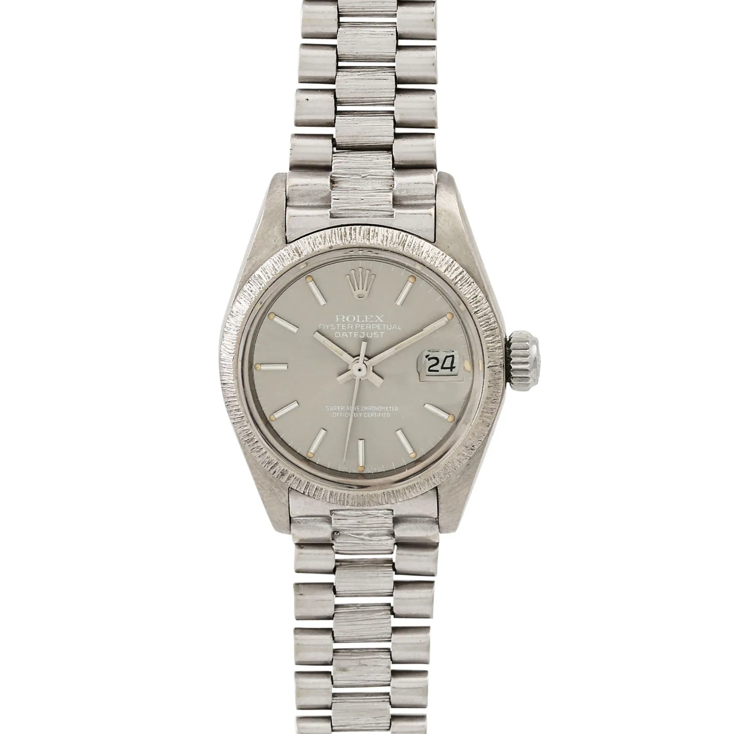 Rolex Lady-Datejust 6927 26mm Yellow gold Gray