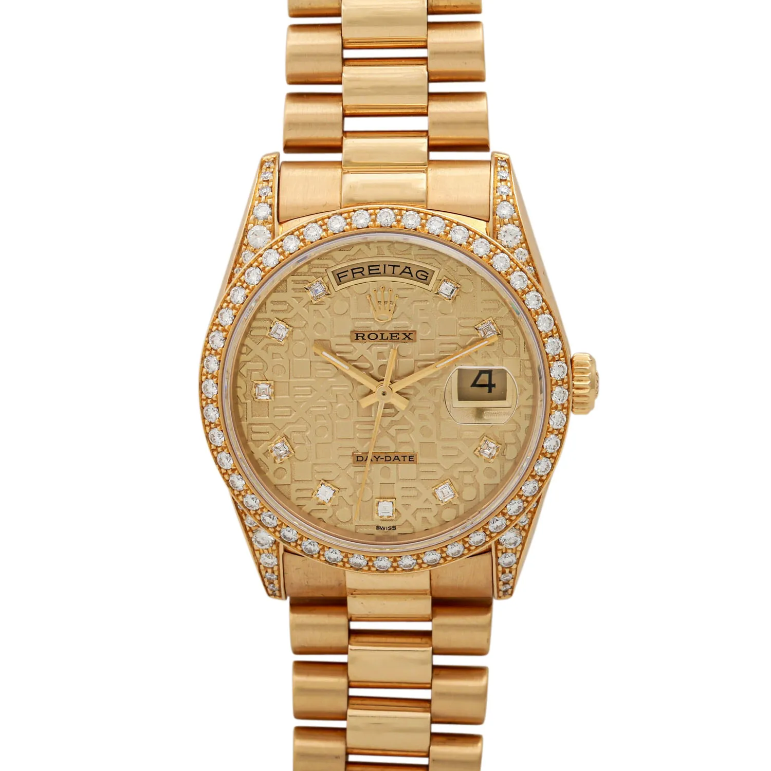 Rolex Day-Date 36 18388 Yellow gold Champagne