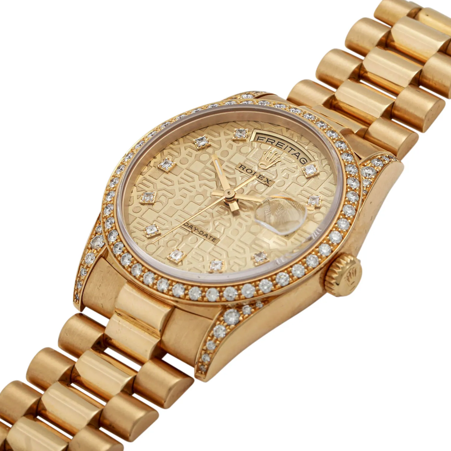 Rolex Day-Date 36 18388 Yellow gold Champagne 3