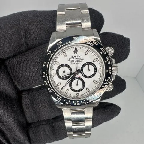 Rolex Daytona 116500LN 40mm Stainless steel White