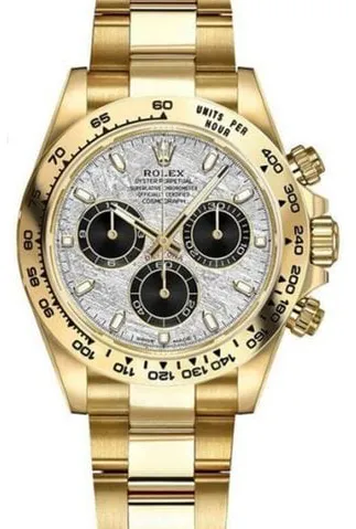 Rolex Daytona 116508 40mm Yellow gold Black