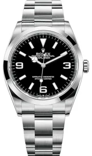 Rolex Explorer 124270 36mm Stainless steel Black