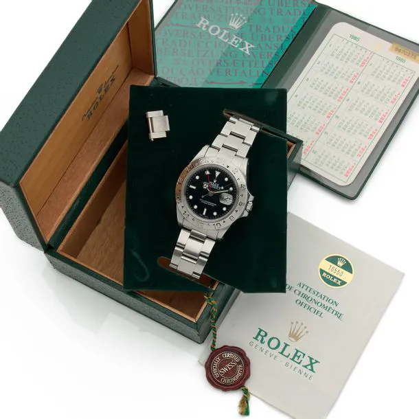 Rolex Explorer II 16550 40mm Stainless steel Black 2