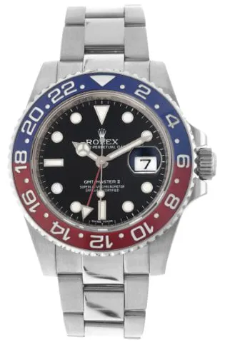 Rolex GMT-Master II 116719BLRO 40mm White gold Blue