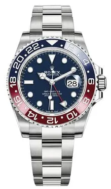 Rolex GMT-Master II 126719BLRO 40mm White gold Blue