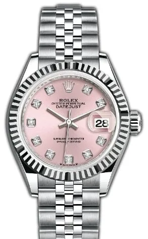 Rolex Lady-Datejust 279174 28mm Stainless steel Pink