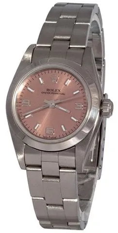 Rolex Oyster Perpetual 67180 26mm Steel Pink
