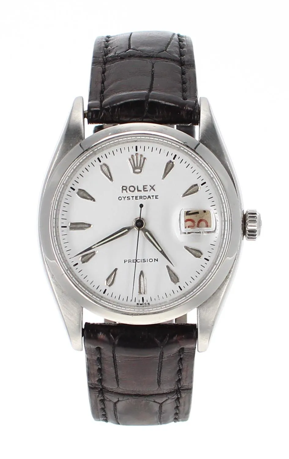 Rolex Oyster Date 6494 34mm Stainless steel Silver