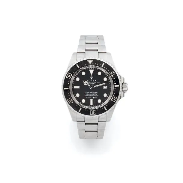 Rolex Sea-Dweller Deepsea 126660 44mm Stainless steel Black