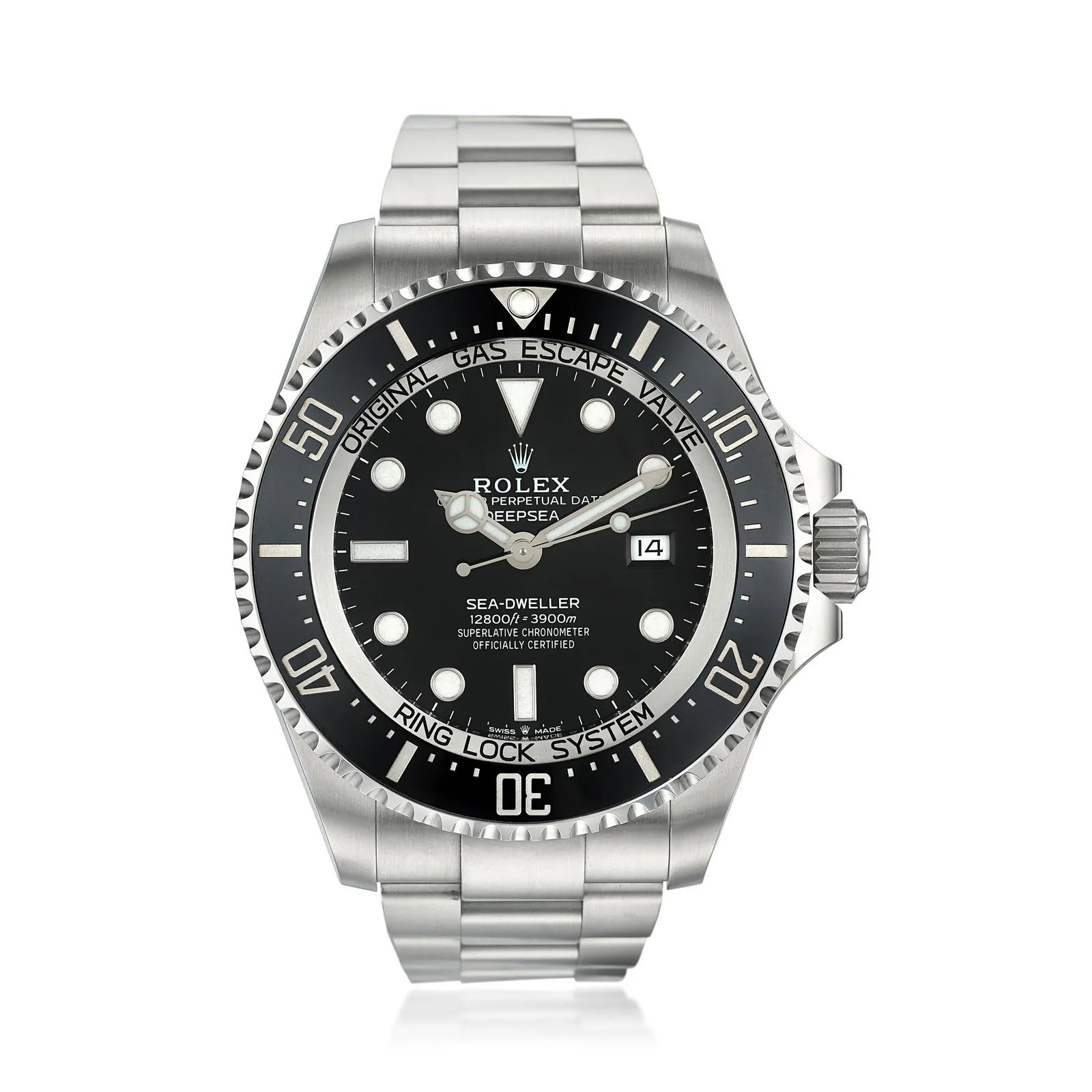 Rolex Sea-Dweller Deepsea 126660 44mm Stainless steel Black