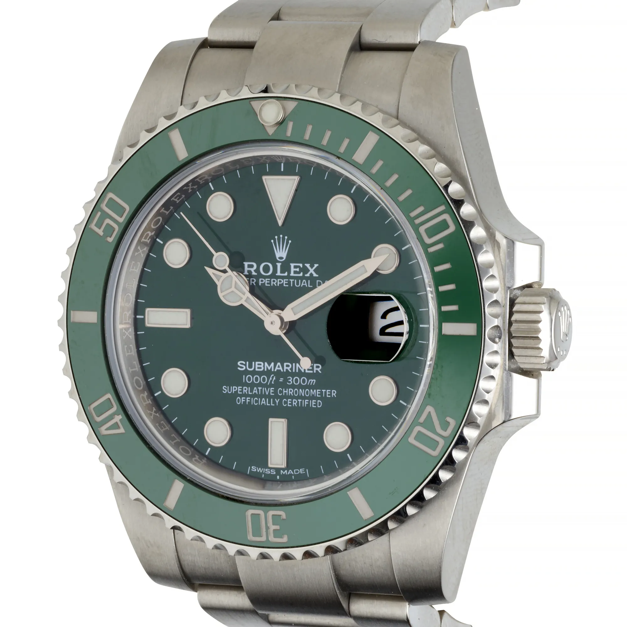 Rolex Submariner 116610LV 40mm Stainless steel Green 1