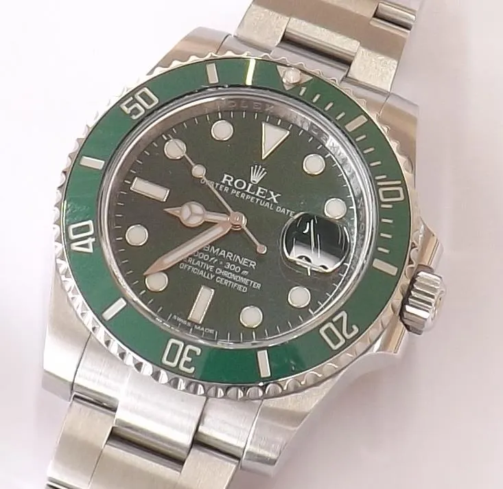 Rolex Submariner 116610LV 40mm Stainless steel and ceramic Green 1