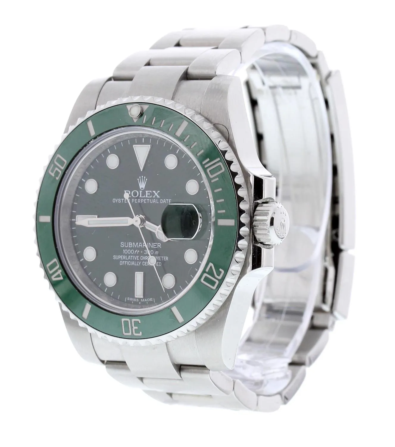 Rolex Submariner 116610LV 40mm Stainless steel and ceramic Green 4