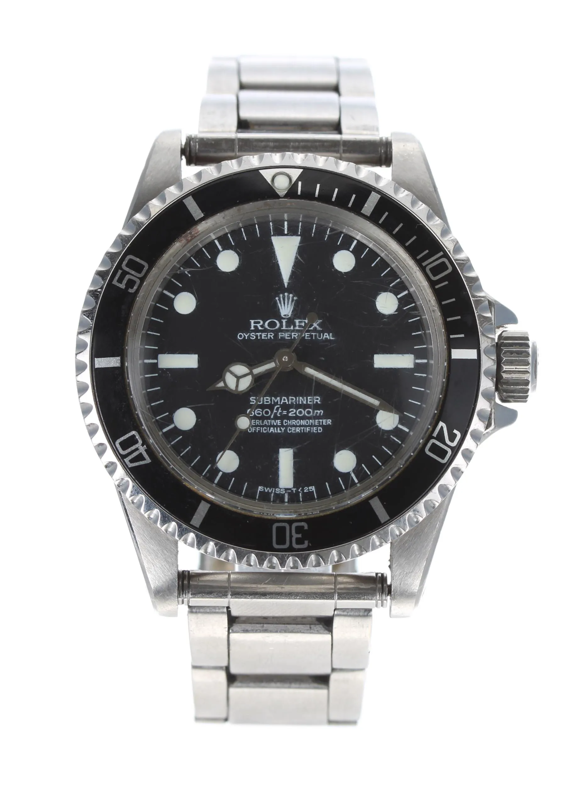 Rolex Submariner 5512 40mm Stainless steel Black