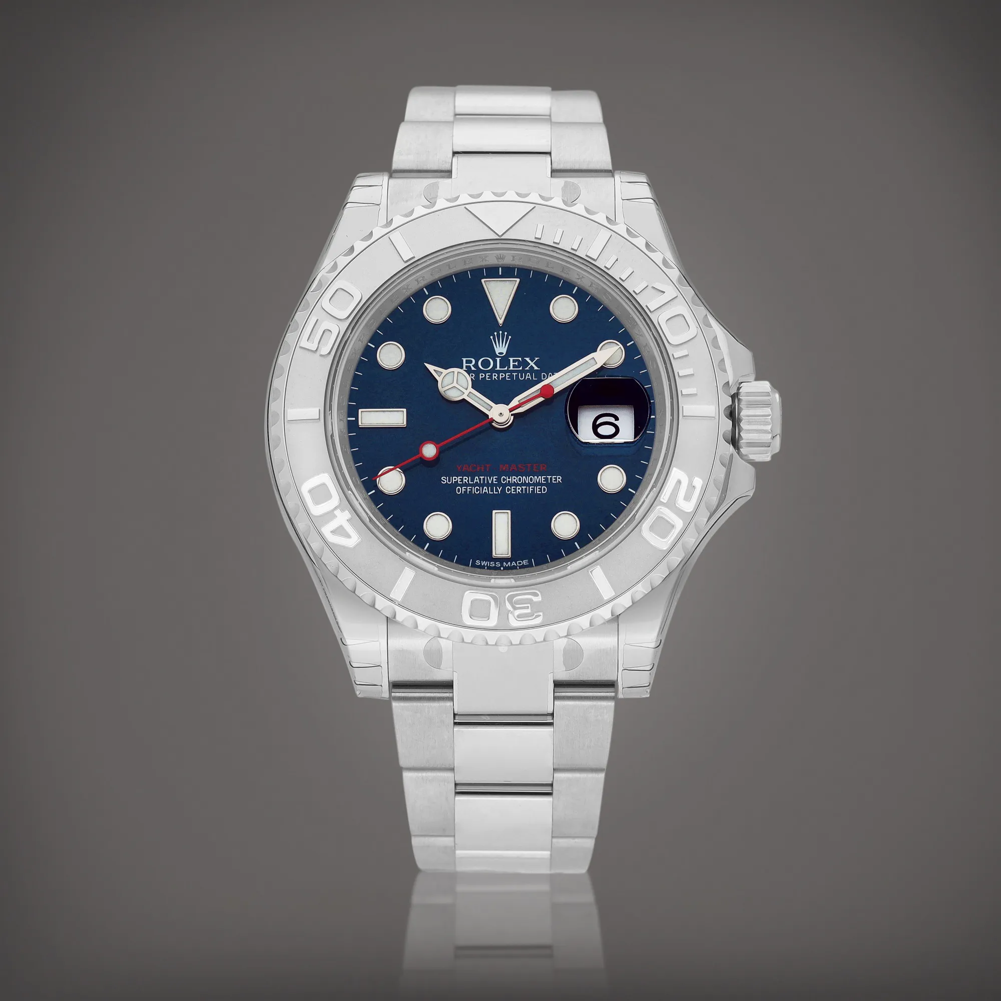 Rolex Yacht-Master 116622 40mm Stainless steel Blue