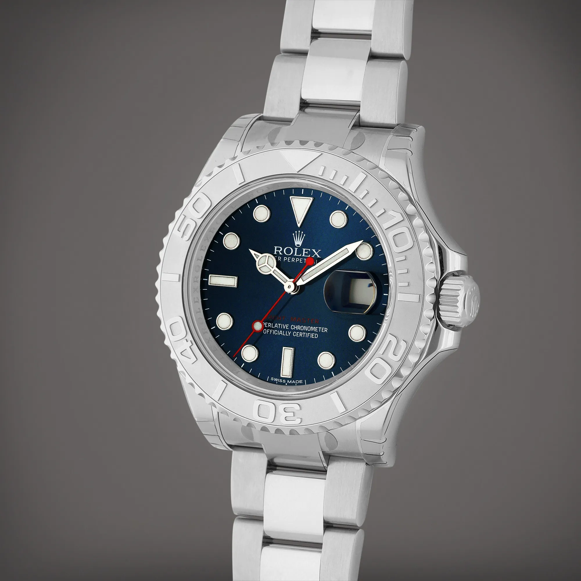 Rolex Yacht-Master 116622 40mm Stainless steel Blue 1